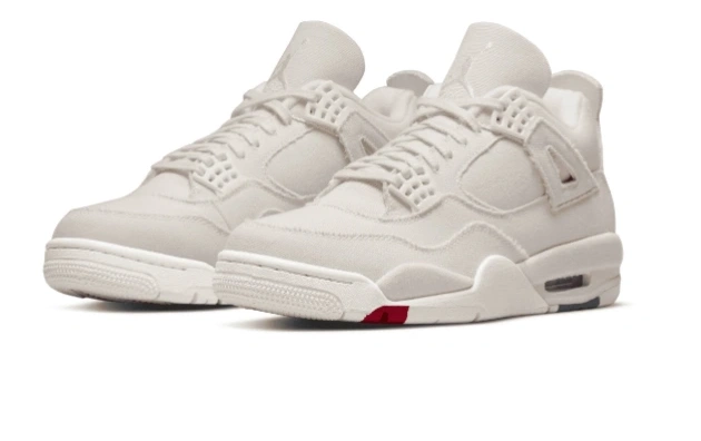 4 DQ4909-100 Retro Jordan Canvas Air Blank 0704